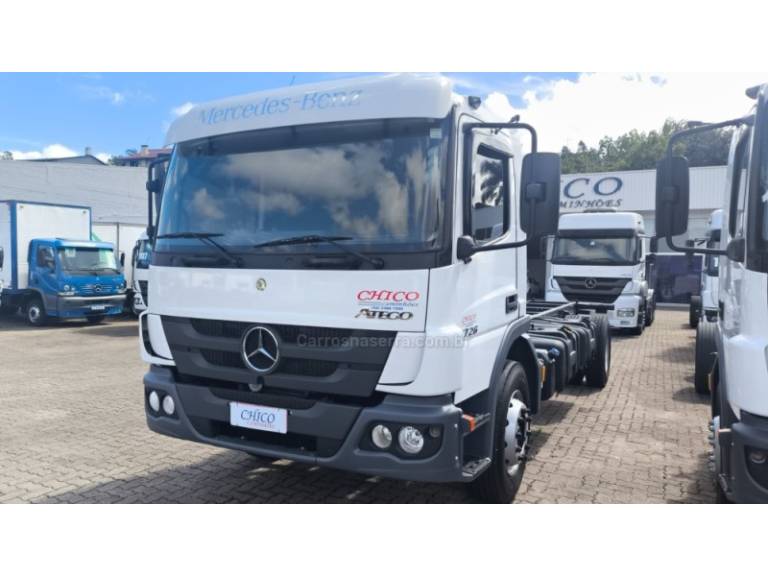 MERCEDES-BENZ - ATEGO 1726 - 2017/2017 - Branca - Sob Consulta