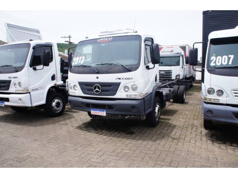 MERCEDES-BENZ - ACCELO 1016 - 2013/2013 - Branca - Sob Consulta