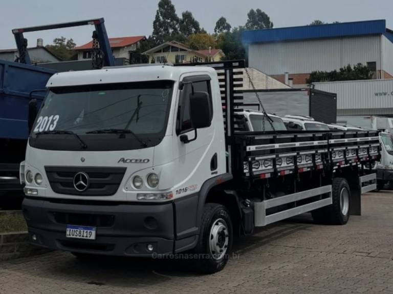 MERCEDES-BENZ - ACCELO 1016 - 2013/2013 - Branca - Sob Consulta